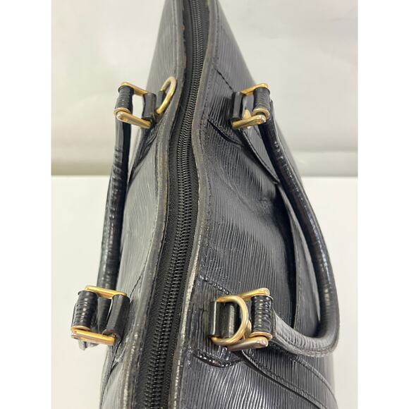 Vintage Calvin Klein Epi Leather Briefcase Document Case - Picture 11 of 13